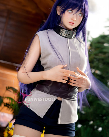 FUNWEST® Amy 159cm (5ft2) 041S# A Breasts Silicone Anime Sex Doll FSD029 With Long Straight Hair(In Stock US)