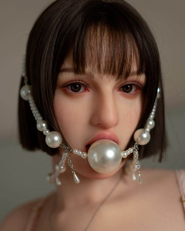 ZELEX® Inspiration Series 165cm(5.5') GE134_1 F Breasts Full Silicone Movable Jaws Version - Sofia - Rose Wives