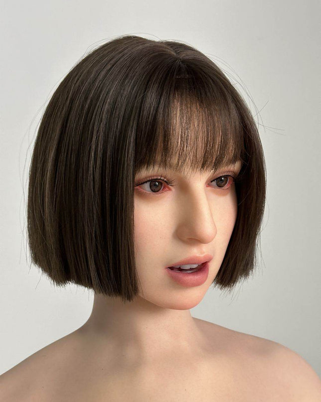 ZELEX® Inspiration Series 165cm(5.5') GE134_1 F Breasts Full Silicone Movable Jaws Version - Sofia - Rose Wives