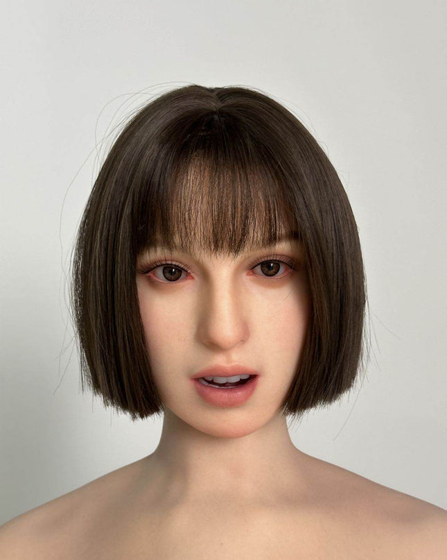 ZELEX® Inspiration Series 165cm(5.5') GE134_1 F Breasts Full Silicone Movable Jaws Version - Sofia - Rose Wives