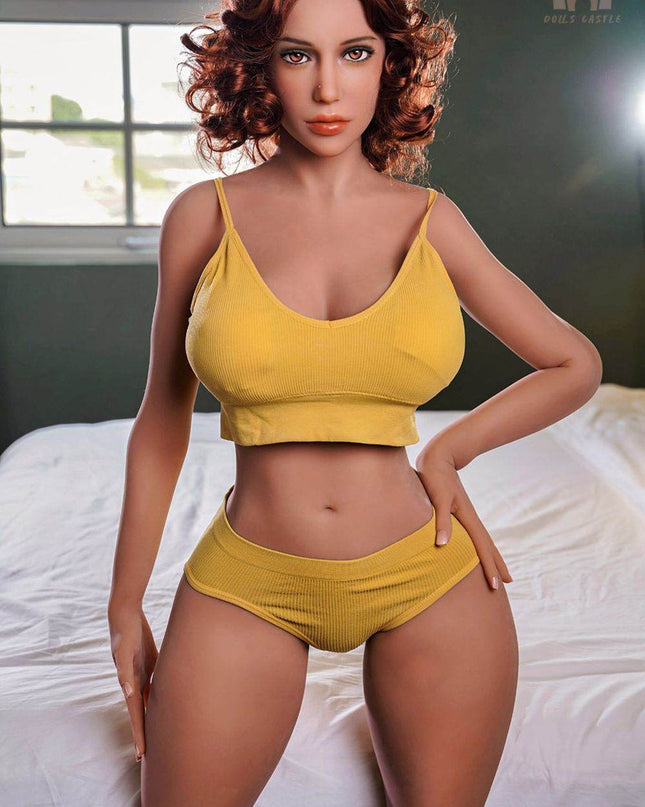 Dolls Castle | 153cm/5ft Small Breasts Elegance Realistic Full TPE Sex Doll - Wanda - Rose Wives
