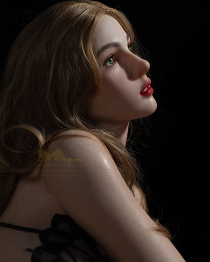 Irontech Doll | 166cm/5ft5  LifeLike Blonde Style Full Silicone Love Doll With Long Curly Hair - Calista (In Stock EU)