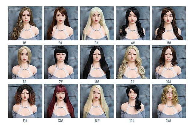 Sex Doll Wigs( Suitable for dolls taller than 140cm) - Rose Wives