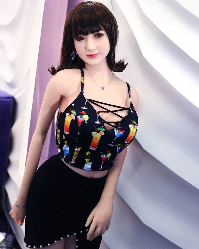 Lisa - 5ft5in (165cm) Small Boobs Smile Face Asian Style Sex Doll - Rose Wives