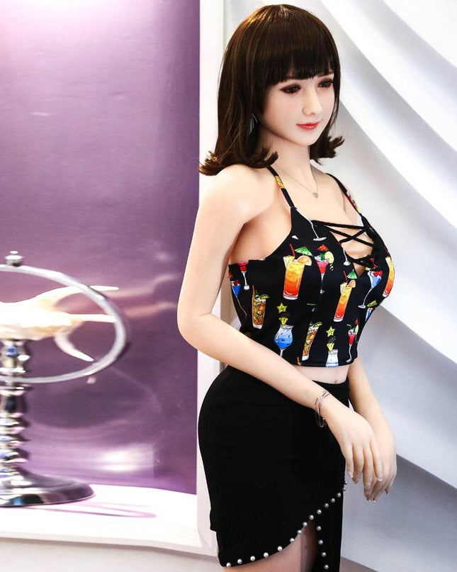 Lisa - 5ft5in (165cm) Small Boobs Smile Face Asian Style Sex Doll - Rose Wives