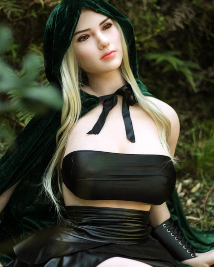 Venus - 5ft6in (168cm) Big Boobs Sexy Blonde Hair Elf Lady Realistic Sex Doll with 112 Head - Rose Wives