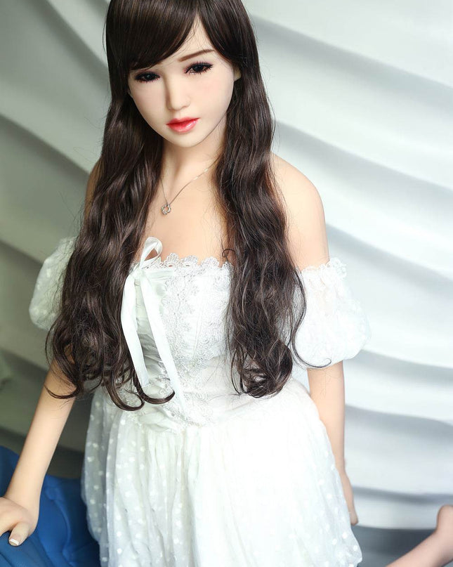 Cleo - 5ft5in (165cm) Small Breast Japanese Cute Lady Realistic Sex Doll with 26 Head - Rose Wives