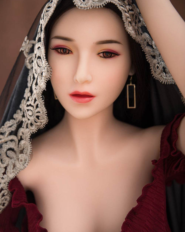Jae - 5ft3in (160cm) C-cup Hot Asian Lady Realistic Sex Doll with 185 Head - Rose Wives