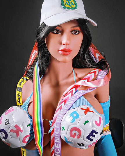 Jessica - 5ft2in (158cm)  Football Babe Love Doll D-Cup