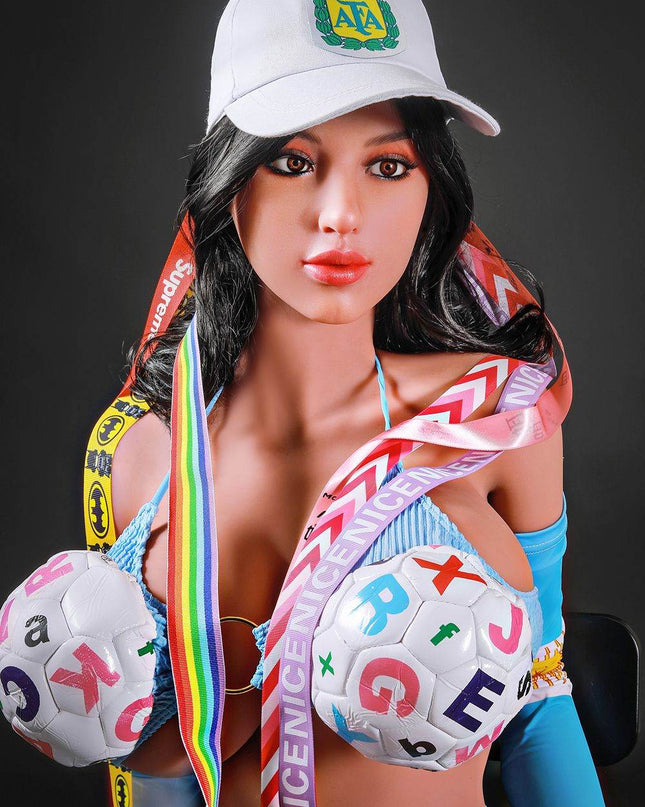 Jessica - 5ft2in (158cm) Football Babe Love Doll D-Cup - Rose Wives