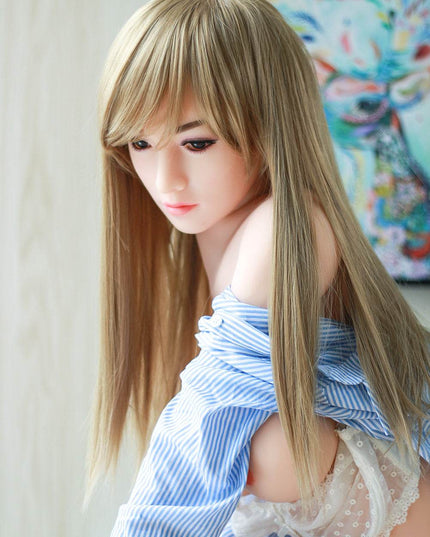 Yeon - 5ft2in (158cm) Korean Sexy Small Chest Adult Lady Sex Doll with 103 Head - Rose Wives