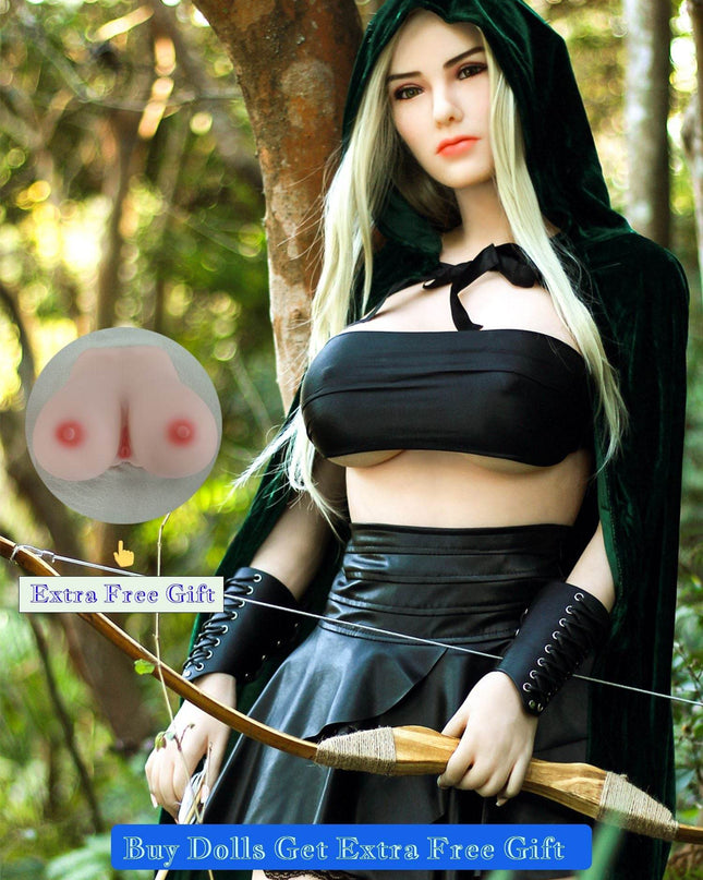 US Stock - Venus 5ft5in (165cm) E-cup Sexy Blonde Hair Elf Lady Realistic Sex Doll - Rose Wives