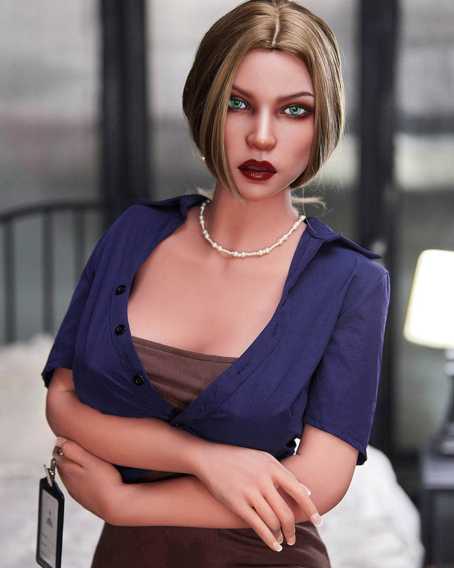 5ft2in (158cm) Lifelike Love Doll with Movable Jaw - Mallory - Rose Wives