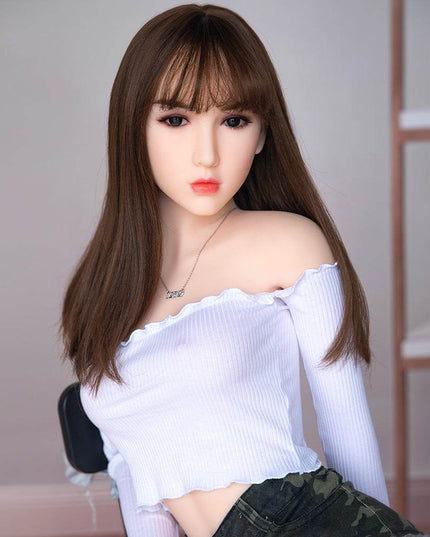Olive - 5ft3in (160cm) Small-Chested Asian Style Slender Lady Realistic Sex Doll - Rose Wives