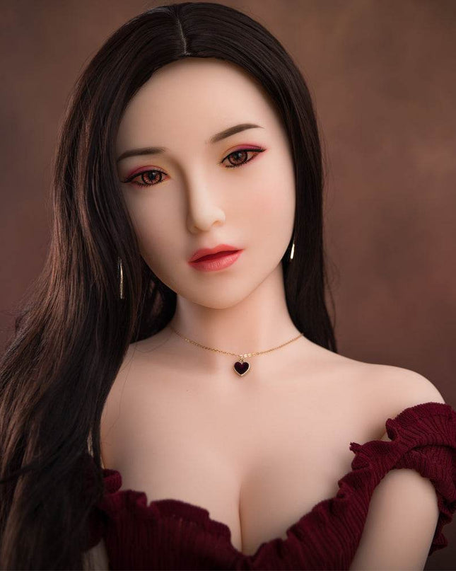 Jae - 5ft3in (160cm) C-cup Hot Asian Lady Realistic Sex Doll with 185 Head - Rose Wives
