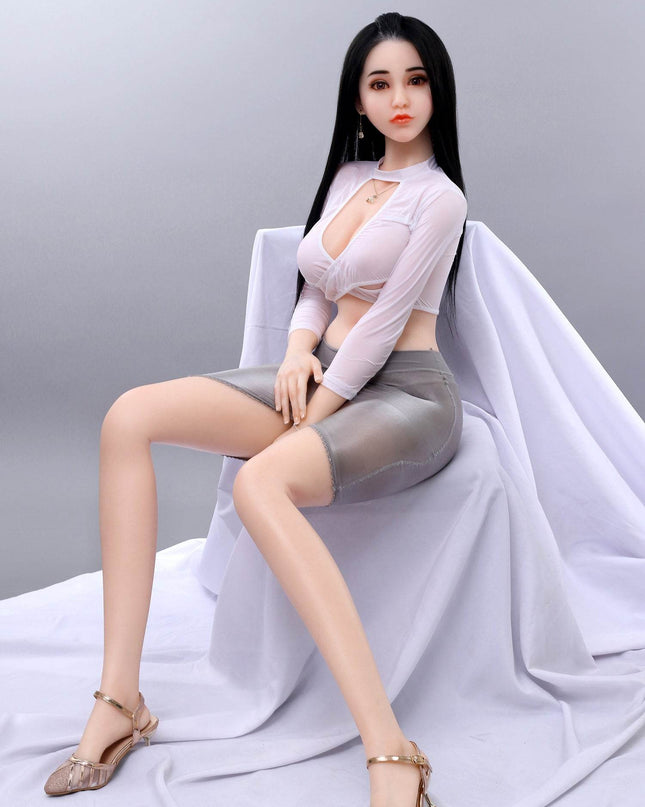Marlee 5ft4in (164cm) Asian Long Leg Thin Lady Style Silicone Realistic Love Doll - Rose Wives