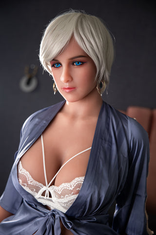 Adley - 4ft10in (148cm) Blue Eye BBW Lady Realistic TPE Sex Doll