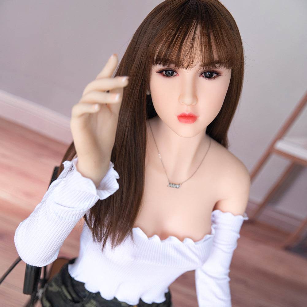 Olive - 5ft3in (160cm) Small-Chested Asian Style Slender Girl Realistic Sex Doll