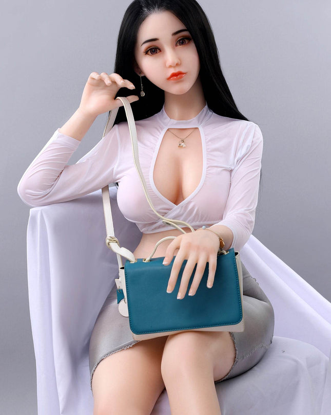Marlee 5ft4in (164cm) Asian Long Leg Thin Lady Style Silicone Realistic Love Doll - Rose Wives