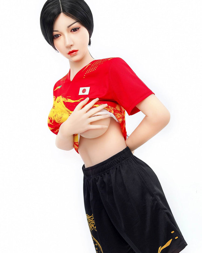 Lily - 5ft2in (158cm) Japanese D-cup Lady Realistic TPE Sex Doll with Silicone Head - Rose Wives