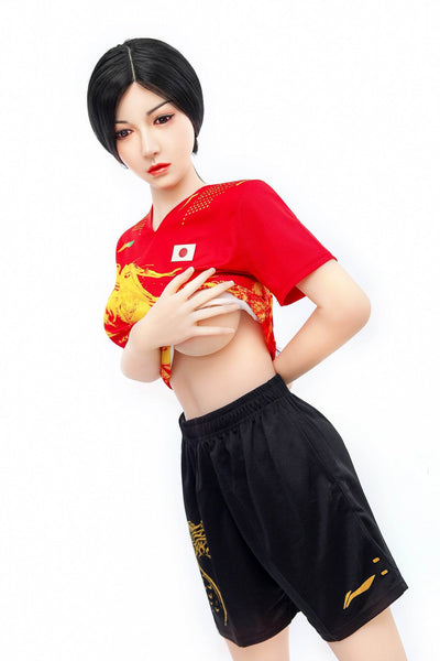 Lily 5ft2in (158cm) Japanese D-cup Lady Realistic TPE Sex Doll with Silicone Head