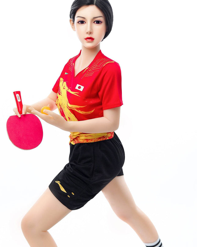Lily - 5ft2in (158cm) Japanese D-cup Lady Realistic TPE Sex Doll with Silicone Head - Rose Wives
