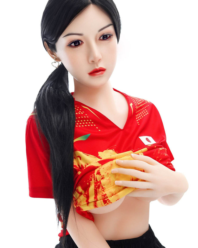 Lily - 5ft2in (158cm) Japanese D-cup Lady Realistic TPE Sex Doll with Silicone Head - Rose Wives