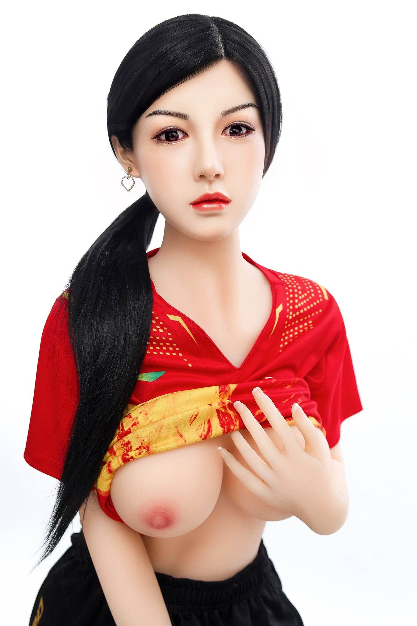 Lily 5ft2in (158cm) Japanese D-cup Lady Realistic TPE Sex Doll with Silicone Head