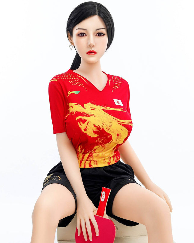 Lily - 5ft2in (158cm) Japanese D-cup Lady Realistic TPE Sex Doll with Silicone Head - Rose Wives