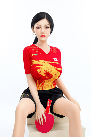 Lily 5ft2in (158cm) Japanese D-cup Lady Realistic TPE Sex Doll with Silicone Head