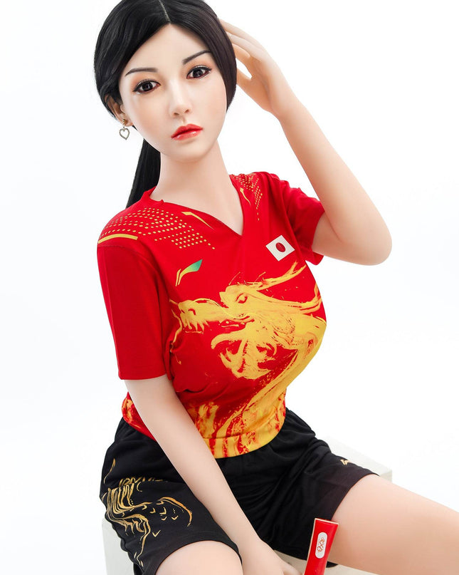 Lily - 5ft2in (158cm) Japanese D-cup Lady Realistic TPE Sex Doll with Silicone Head - Rose Wives