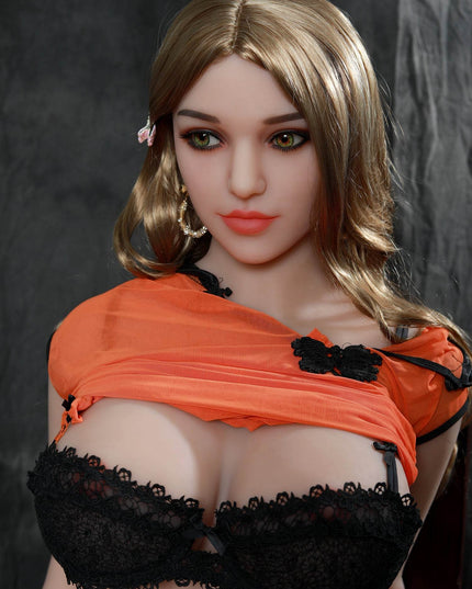 Joan - 5ft5in (165cm) Deep Blue Eyes Big Boobs Slender Lady Realistic Sex Doll