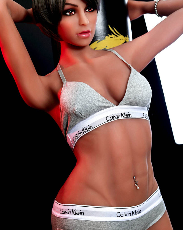 US Stock - Mia 5ft4in (164cm) Muscular Gym Lady Realistic TPE Love Doll - Rose Wives