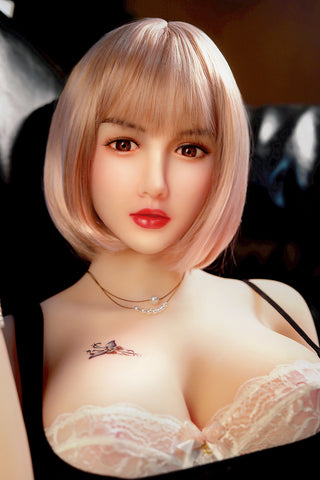 Sarah - 5ft5in (165cm) Blonde Hair Big Boobs Slender Lady TPE Sex Doll