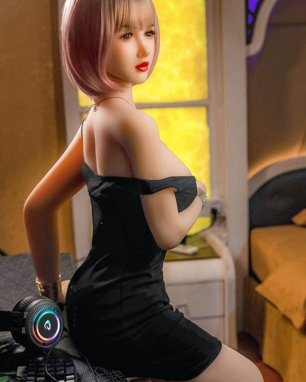 Sarah - 5ft5in (165cm) Blonde Hair Big Boobs Slender Lady TPE Sex Doll - Rose Wives