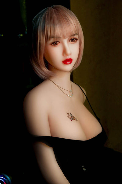 Sarah - 5ft5in (165cm) Blonde Hair Big Boobs Slender Lady TPE Sex Doll