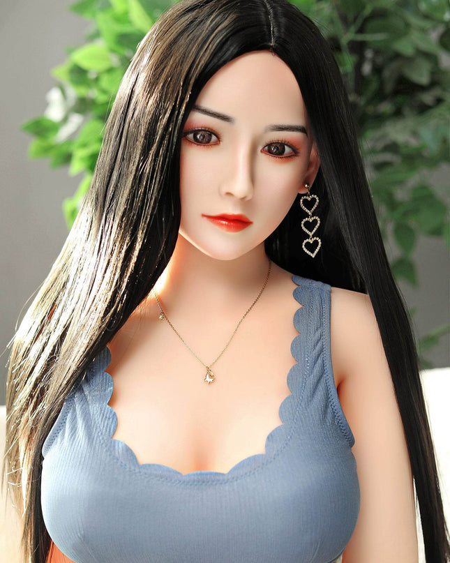 Margaret - 5ft2in (158cm) Cute Face Thin Lady Realistic Sex Doll - Rose Wives