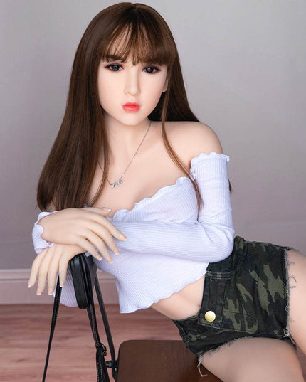 Olive - 5ft3in (160cm) Small-Chested Asian Style Slender Lady Realistic Sex Doll - Rose Wives