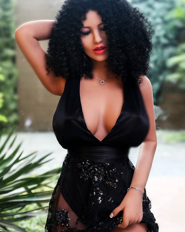 158cm/5ft2 Big Breasts Life Size Exploding Hair Sexy TPE Sex Doll - Victoria - Rose Wives