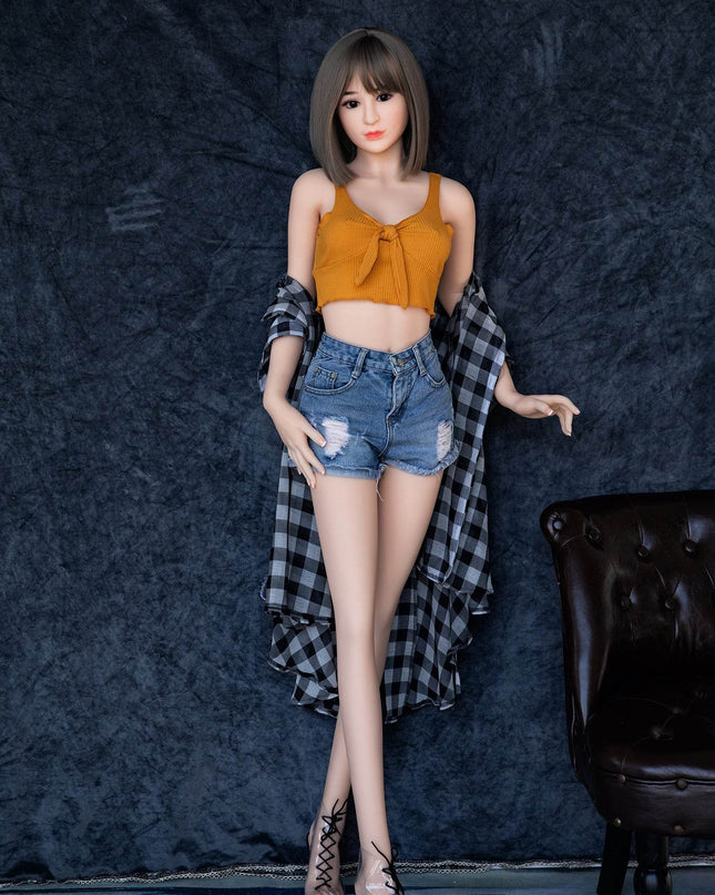 Lynn - 5ft3in (160cm) Hot Body Cute Face Japanese Lady TPE Sex Doll - Rose Wives