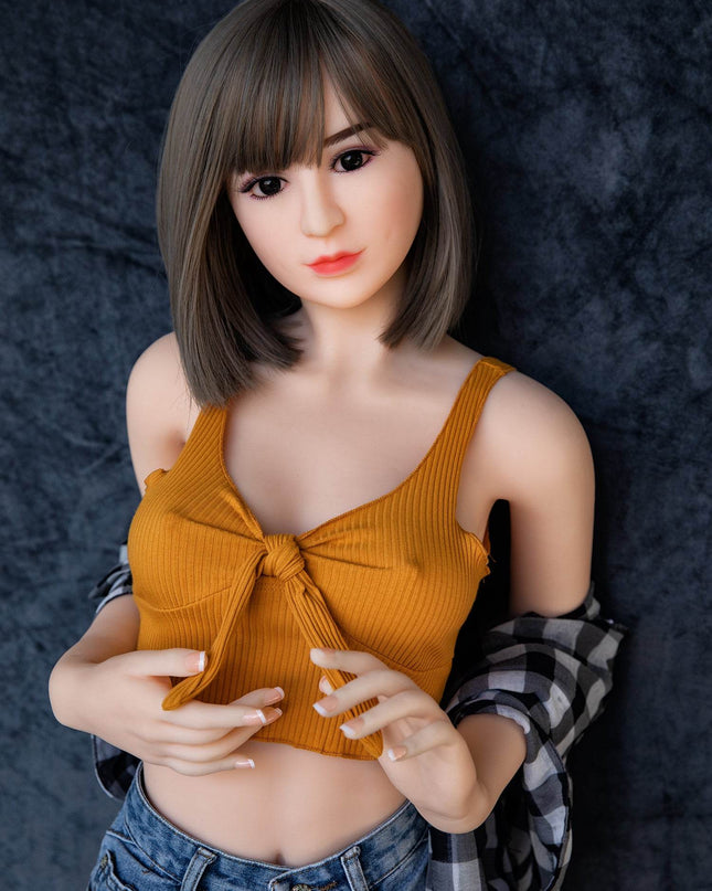 Lynn - 5ft3in (160cm) Hot Body Cute Face Japanese Lady TPE Sex Doll - Rose Wives
