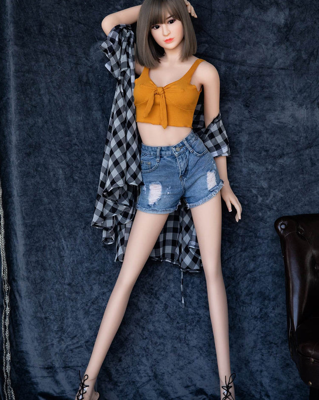 Lynn - 5ft3in (160cm) Hot Body Cute Face Japanese Lady TPE Sex Doll - Rose Wives