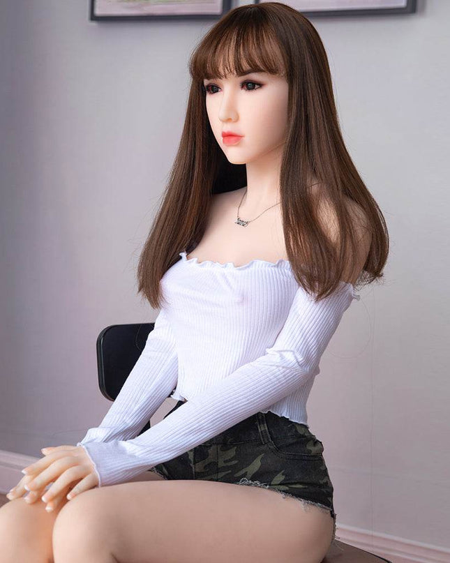 Olive - 5ft3in (160cm) Small-Chested Asian Style Slender Lady Realistic Sex Doll - Rose Wives