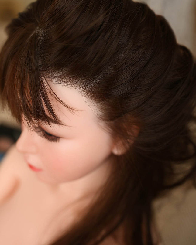 Annie - 5ft3in (160cm) Small Breast Sleek Body Asian Sex Doll with 205 Head - Rose Wives