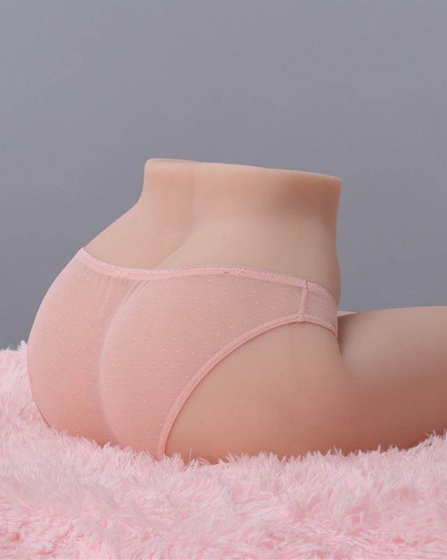 Belle - 30.7LB Doggy Style Lifesize Intense Stimulation with Built-in Skeleton Sex Doll Torso - Rose Wives