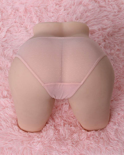 Belle - 30.7LB Doggy Style Lifesize Intense Stimulation with Built-in Skeleton Sex Doll Torso - Rose Wives