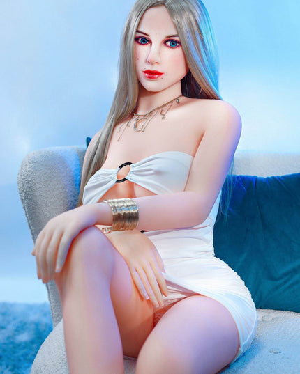 Summy - 5ft5in (165cm) Blonde Hair Deep Eyes Slim Lady Realistic Sex Doll - Rose Wives
