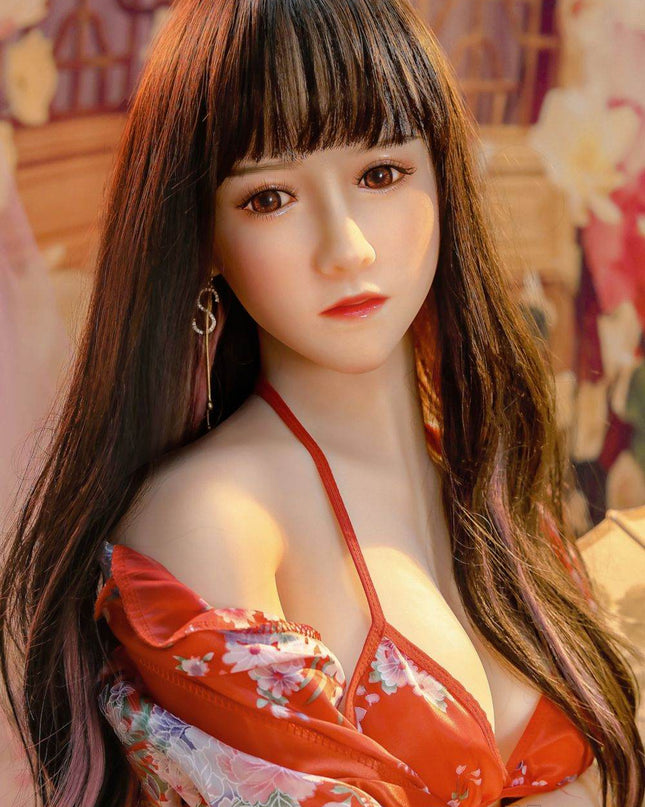 Akari - 5ft5in (166cm) Japanese Kimono Style Slender Life Size Realistic Sex Doll - Rose Wives