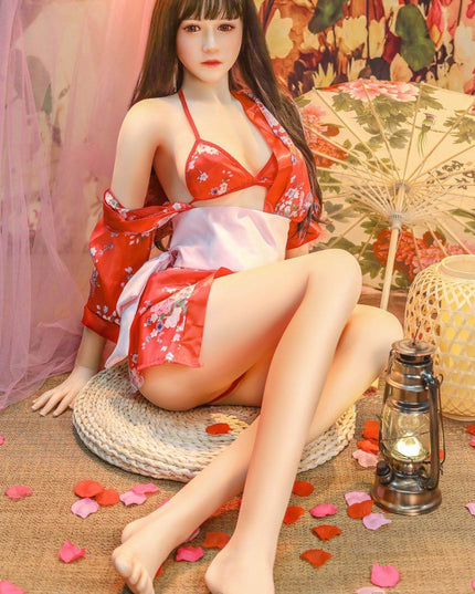 Akari - 5ft5in (166cm) Japanese Kimono Style Slender Life Size Realistic Sex Doll
