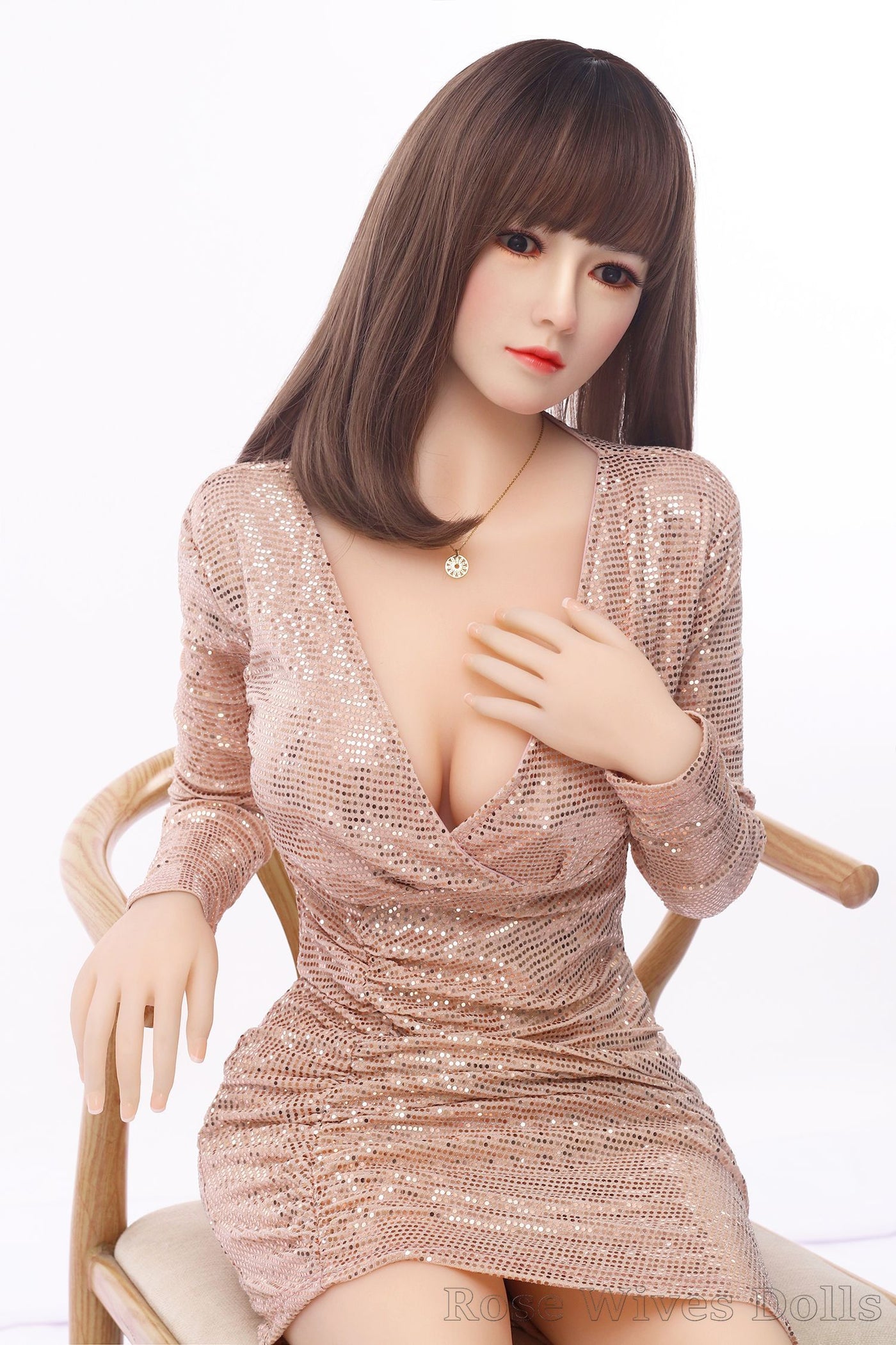 Andy - 5ft2in (158cm) Sexy Slender Lady TPE Sex Doll with Silicone Head